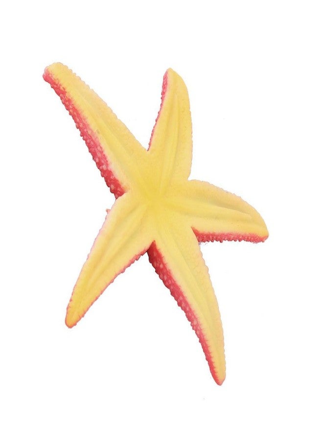 LDEXIN Aquarium Artificial Starfish Silicone Coral Ornament Fish Tank Landscape Decoration - Red - Image 2